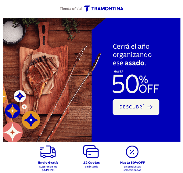 Recibilos con regalos y sorprendelos. ELEGÍ →